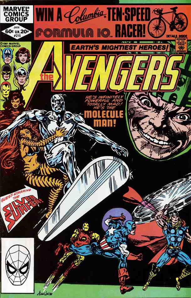 Avengers, The comic issue 215